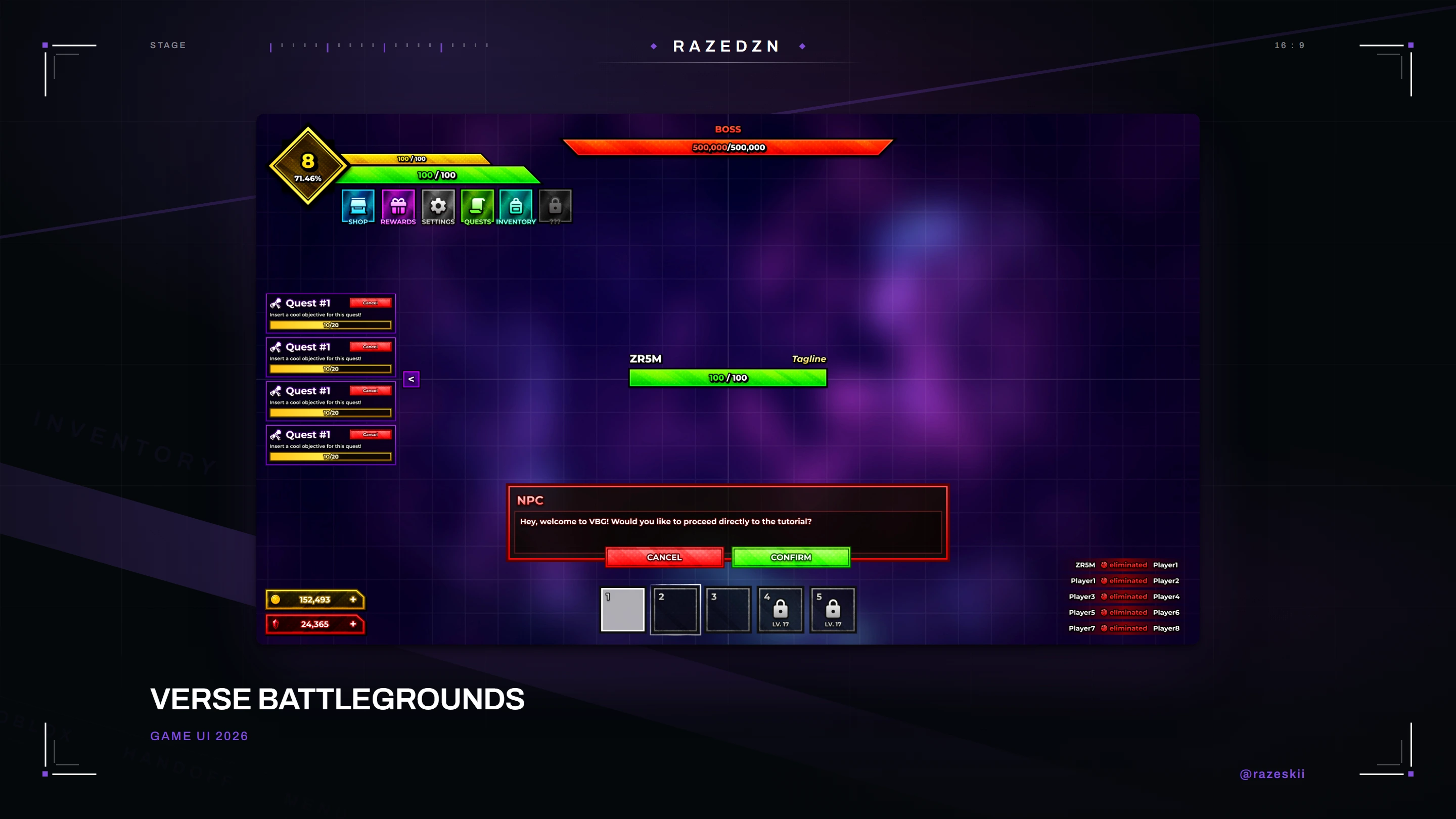 Kanjifo, interface overview