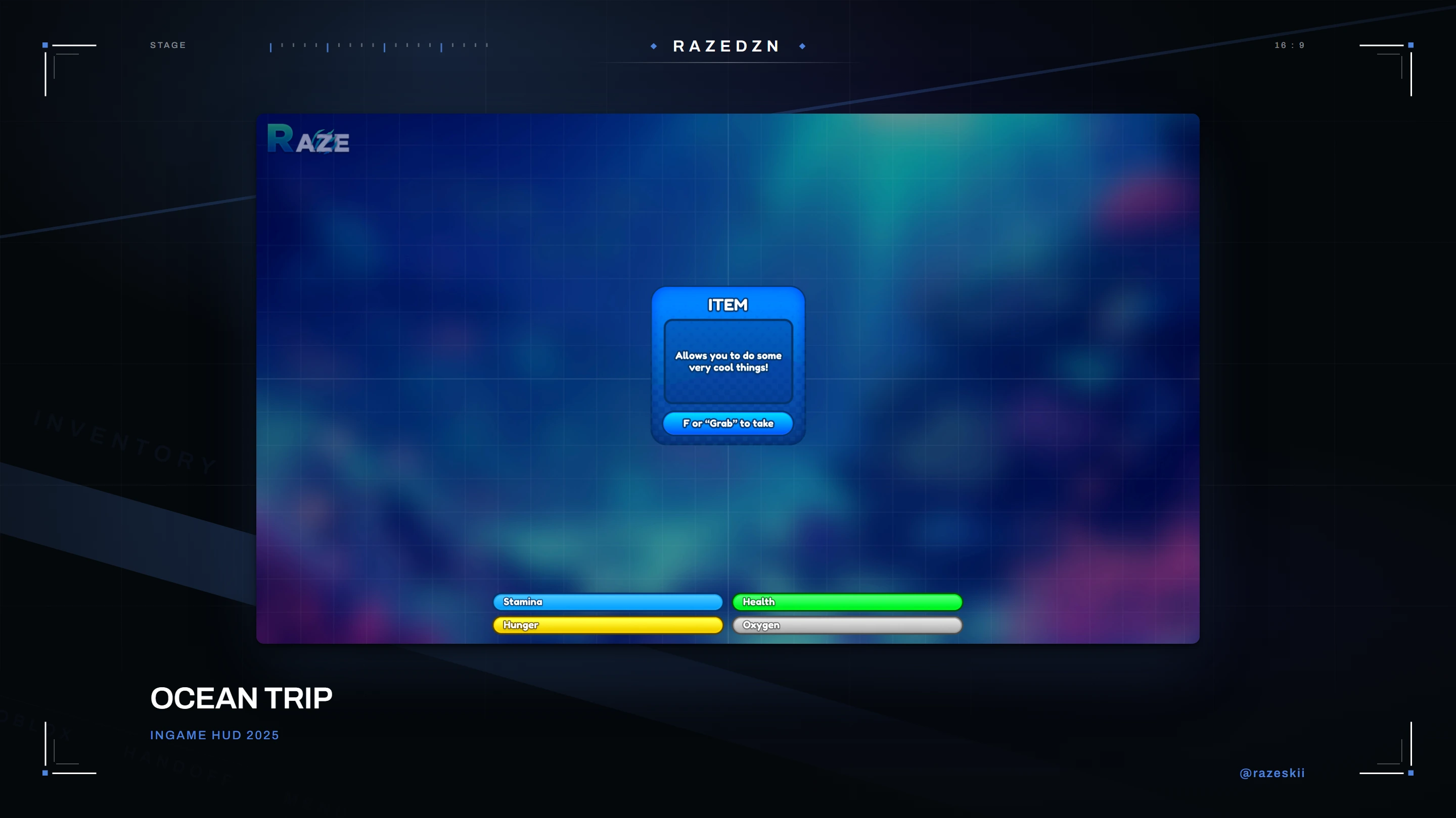 Ocean Trip — Ingame hud