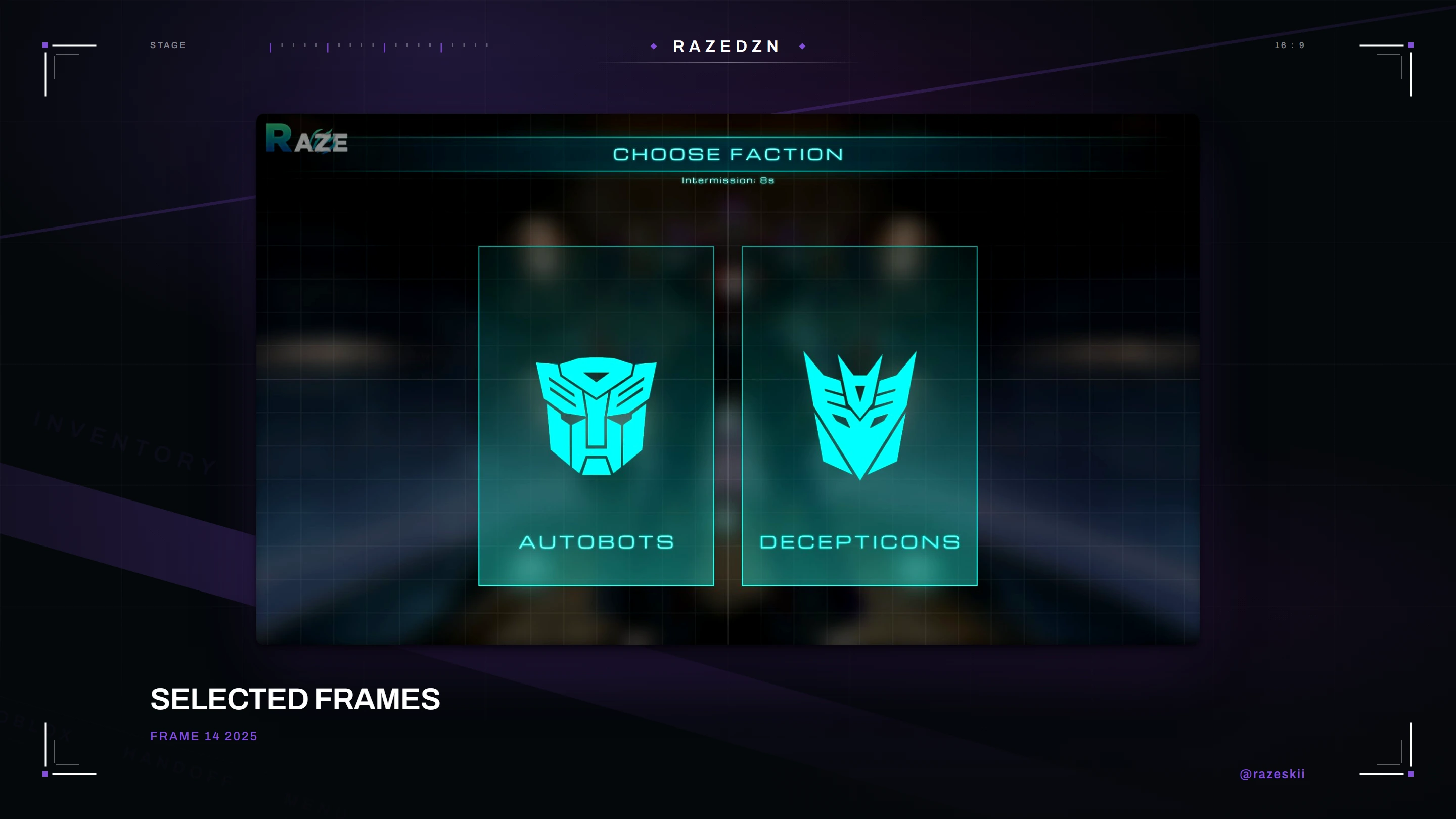 Selected Frames — Gltr8 0xiaamehv