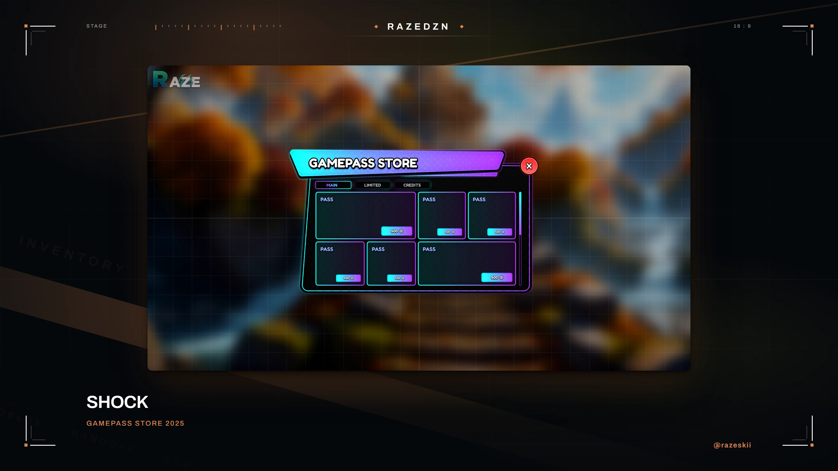 Shock — Gamepass store