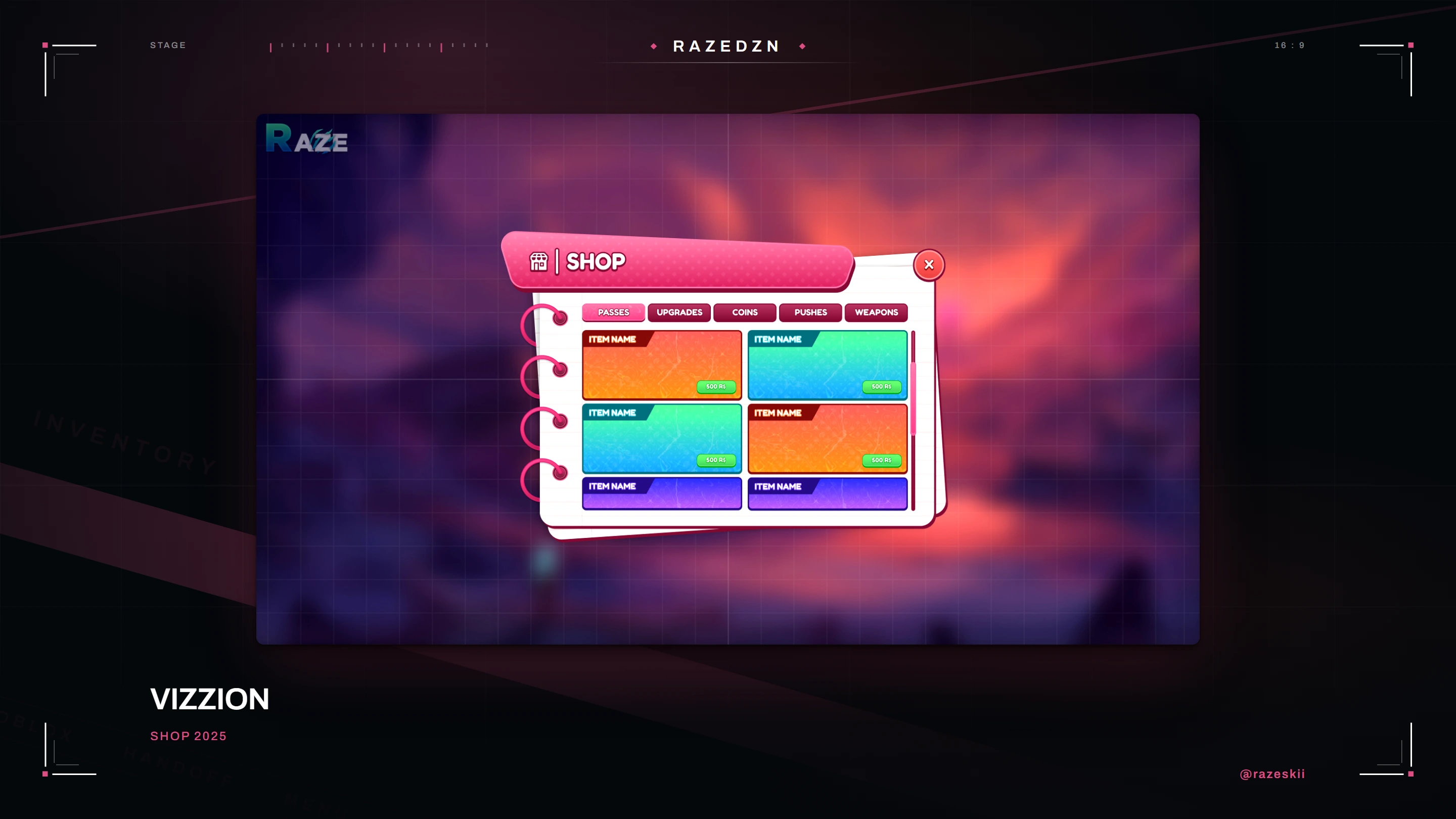 Vizzion — Shop