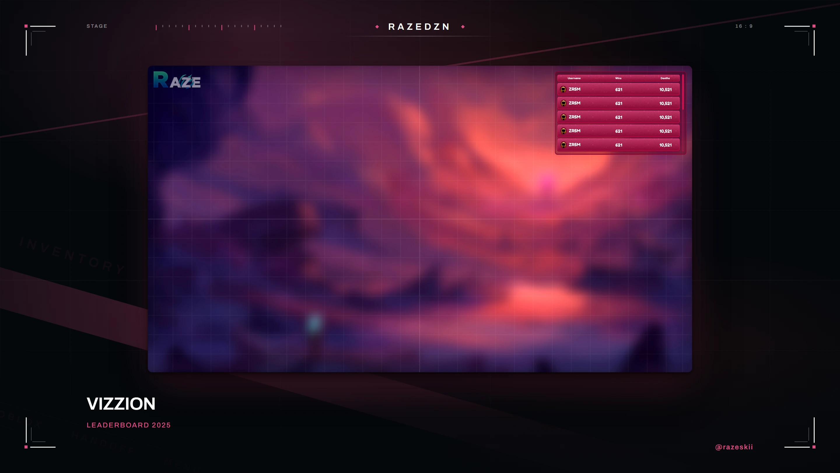 Vizzion — Leaderboard