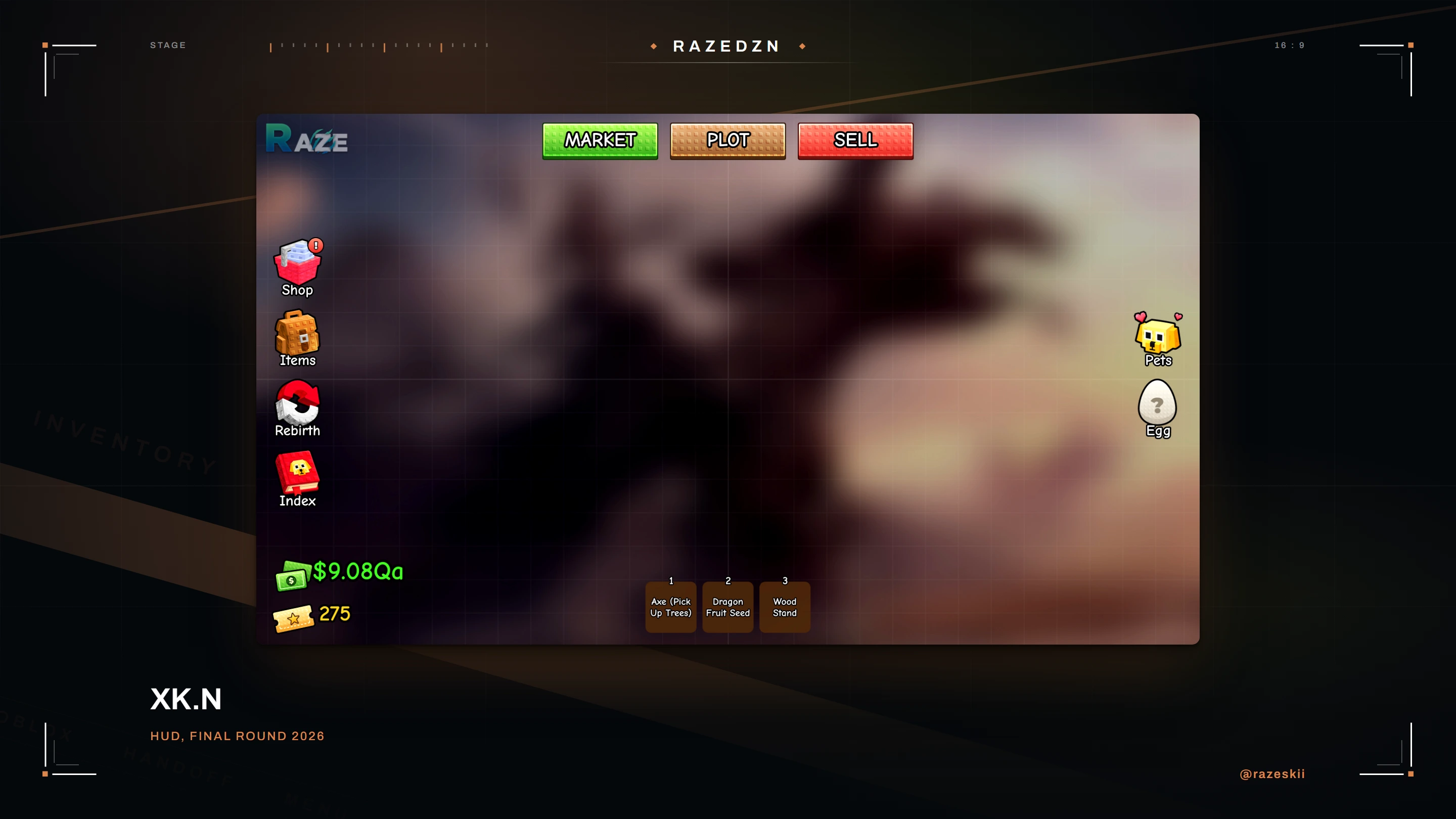 xk.n, Hud final round